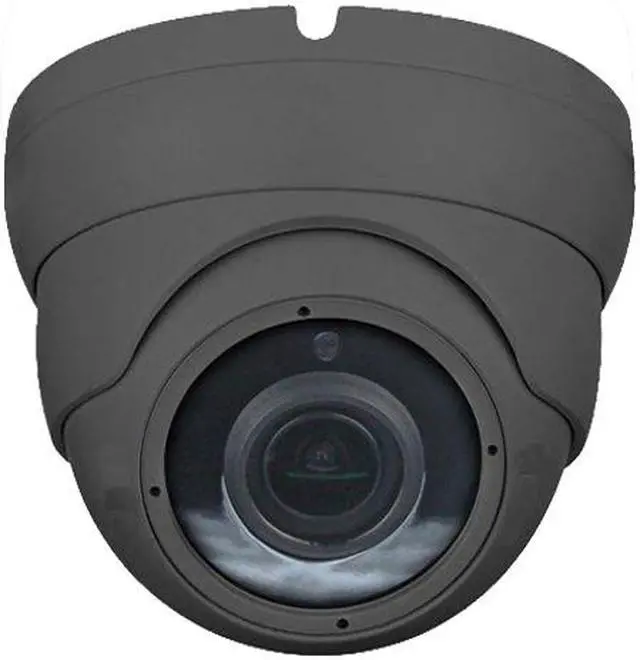 Main image of Eyemax PIB-MB4332V-B2812 5MP HD TVI Eyeball Camera 2.8-12mm 4X Motorized In/Outdoor, Dark Grey