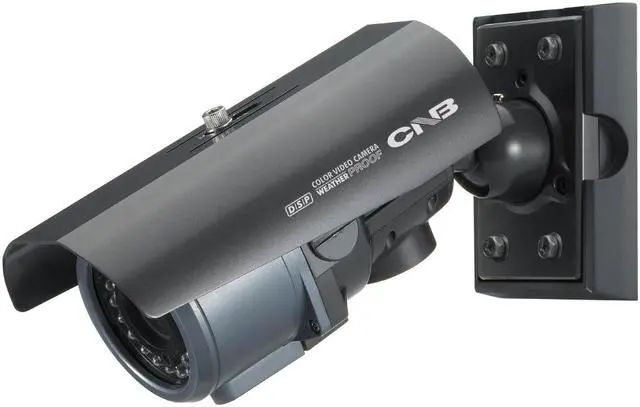 Main image of CNB BE3815NVR CNB Weatherproof Day/Night IR Bullet Camera 550TV Lines Varifocal Lens Dual Power