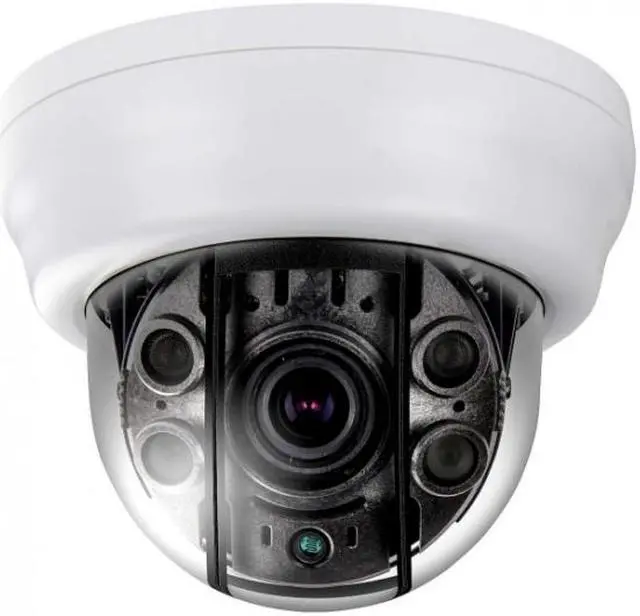 Main image of Eyemax Superdome Series Indoor IR Dome 1080P HD-TVI Camera TDR-2544V, 2.8-12mm Dual Power ( Made In Korea ) White case