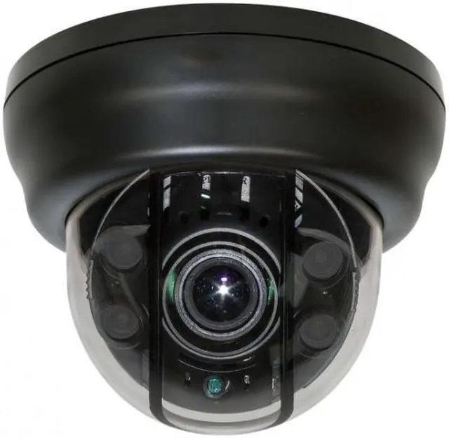 Main image of Eyemax Superdome Series Indoor IR Dome 4MP HD-TVI Camera TDR-P4542V, 2.8-12mm 12V DC ( Made In Korea ) Black Case