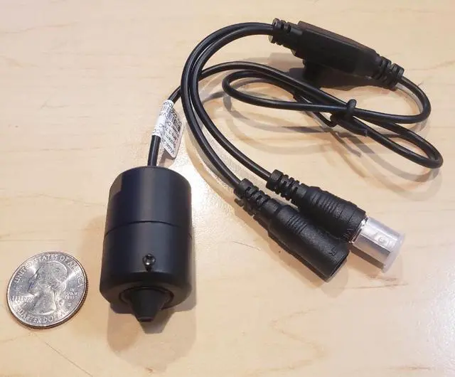 Alt view image 7 of 7 - Mini HD TVI 4In1 2.1MP sony exmor starvis low light 1080P Bullet cctv camera 3.7mm pinhole lens dual mount