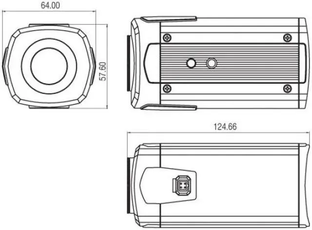 Alt view image 2 of 3 - CNB OEM BBM-20 CCTV SECURITY CAMERA 600 TVL Sony CCD MONALISA 0.03 lux, DNR, OSD  ( OEM B-152-0 ) NO Logo 12V DC Only ( NO Lens Include )