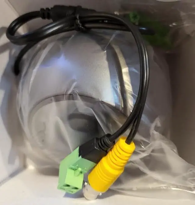 Alt view image 6 of 6 - Eyemax IB-6339MV IN/Outdoor Dome IR Eyeball Turret Camera 700TVL Sony Effio, 960H Dual Power Gray Color