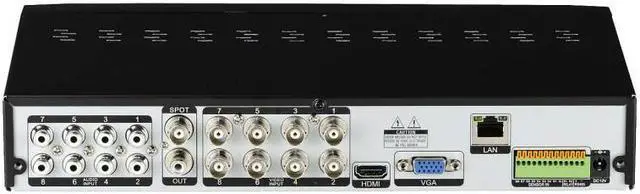Alt view image 2 of 6 - Eyemax Prestige TVST PVT Series 8CH 5MP DVR system HD-TVI, CVI, AHD, 960H, Apps Magic Viewer , H265 System 4 TB