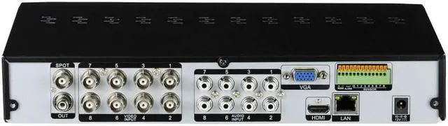 Alt view image 2 of 6 - Eyemax Prestige TVST PVT Series 8CH 4K 8MP DVR system HD-TVI, CVI, AHD, 960H, Mix & Match App- Magic Viewer, H265 2 TB