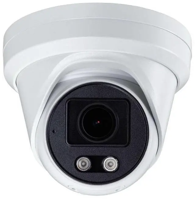 Alt view image 2 of 5 - Eyemax 8MP Standard 4K Dual-Light Turret dome Camera, 2.7-13.5mm Motorized Lens, POE, Mic, Plug & Play Magic NVRs and Eyemax NVR ( Magic Viewer NVR , DMSS NVR )