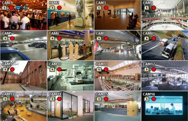 Alt view image 3 of 4 - HD-SDI DVR system, 16ch 720p at 60 FPS or Full 1080p HD record, HDMI and VGA out , 2TB HDD