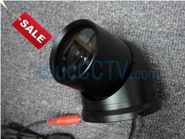Main image of CCTV EYEBALL VANDALPROOF HIGH-RES CAMERA DAY AND NIGHT CAMERA W/ VARIFOCAL LENS, 90 DEGREE TILT!