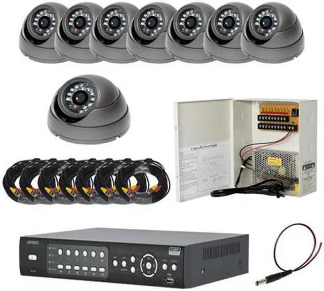 Main image of 8CH DVR Package - H.264 High Quality DVR and 8 of 620TVL Ultra High Resolution outdoor Cameras (with 1TB HDD )