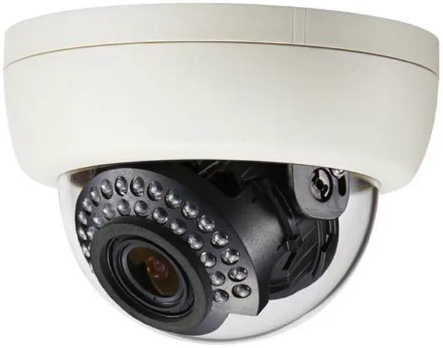 Main image of KT&C KPC-DNN100NHB Indoor IR Dome Camera 550 TVL, 3.6mm Fixed Lens, 30 IR LED 100FT, 12V DC