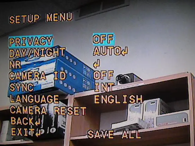 Alt view image 5 of 5 - BlueCCTV 700TVL Eyeball Sony Effio E 960H Vandal Dome IR Camera 2.8-12mm In/Outdoor White Color OSD DNR ATR
