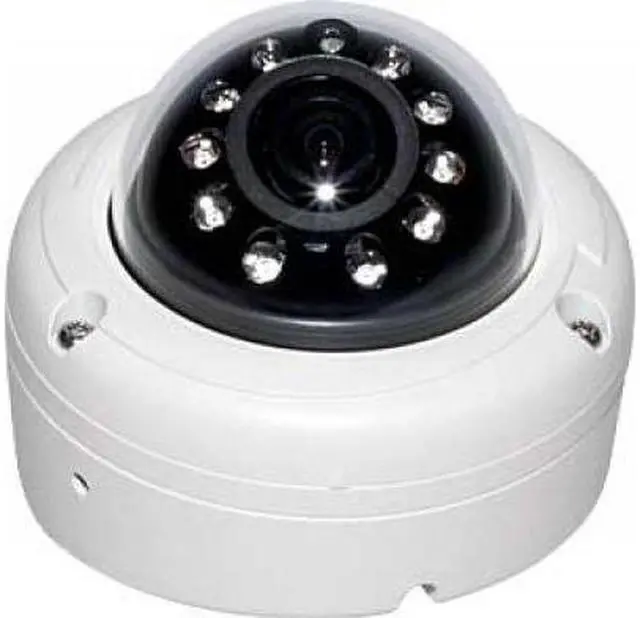 Main image of Eyemax IA-6010 Outdoor Dome IR Camera 620 TVL small IP 68case 10LED Surface and Flush Dual Mount