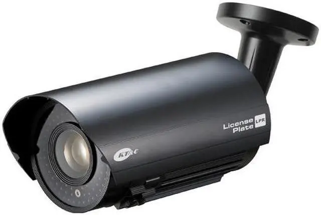 Main image of KTNC KPC-LP850NH License Plate Capture Camera 600 TVL 100 LED 90 FT 24V Capture upto 75MPH