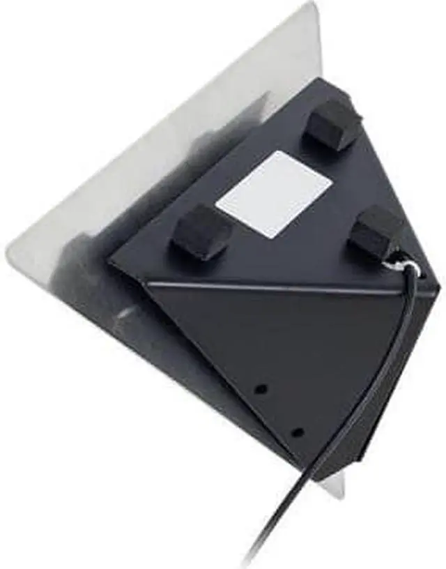 Alt view image 2 of 3 - Corner Mountable Camera with 2.5mm Wide Angle 550TVL Day and Night