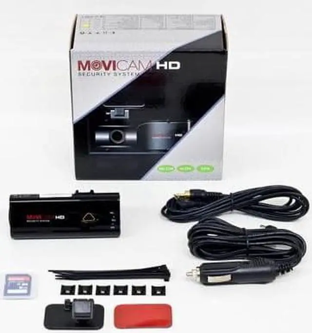 Alt view image 6 of 7 - Movicam HD: HD Security Black-Box for Vehicles, Real-Time 30 FPS 720p Recording, Google Map GPS Tracking