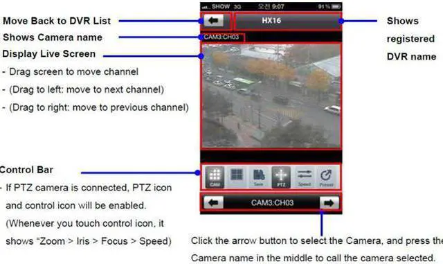 Alt view image 6 of 6 - Eyemax HT-Series 4Ch 120FPS DVR 1TB & DVDR-W 3G Support