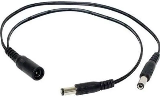 Main image of Power Pigtail cable splitter, Connect 2 plugs to 1 adapter - OEM