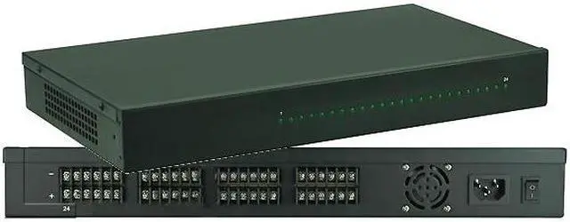 Main image of 24ch 24Amps rack mountable 12v dc power box