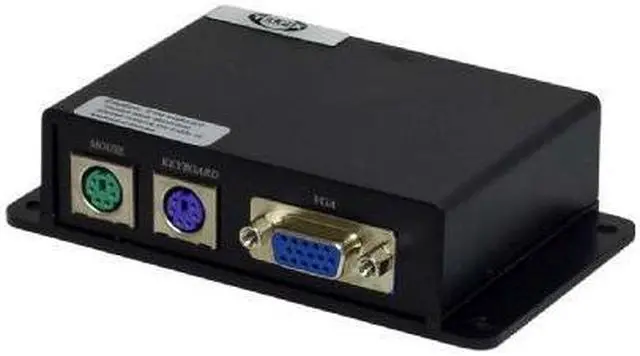 Alt view image 2 of 2 - Cat5 to VGA,Mouse,Keyboard Extender Over 300FT Built-in Amplifiers