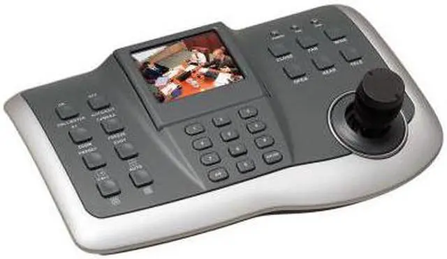 Alt view image 2 of 3 - PTZ (Pan/Tilt/Zoom) Controller with 3 Axis Joy-stick, 2.5" TFT-LCD Screen Pelco-D
