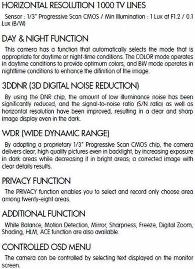 Alt view image 2 of 3 - HD-SDI Box Camera: 2 Megapixel Full HD 1080p Image, 3D-DNR, WDR BL UH C204