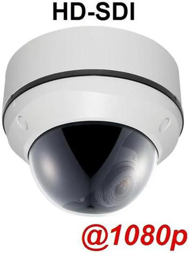 Main image of HD-SDI Outdoor Dome camera: 2 Megapixel Full HD 1080p image, 2.8~12mm Lens, 1000 TVL, OSD, WDR