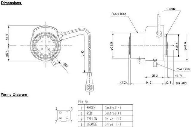 Main image of Computar Ganz High Quality CCTV Camera Lens TG3Z2910FCS-IR 1/3" 2.9-8.2mm f1.0 Varifocal, DC Auto Iris (CS Mount) Day/Night IR