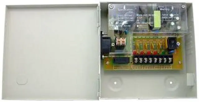 Main image of 4CH 3Amps 12V DC Small Size Design Power Supply Box