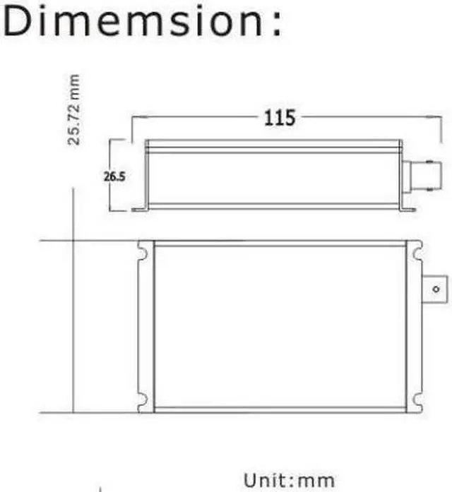 Alt view image 2 of 4 - 1CH HD-SDI to Fiber Converter Transmitter and Receiver