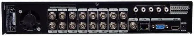 Alt view image 2 of 2 - 16CH H.264 High Performance DVR with 1TB HDD, supports HDMI Output, UPNP, HDD Mirroring, PTZ Control, Digital Zoom, Multi CAM Vier On Movile Devices