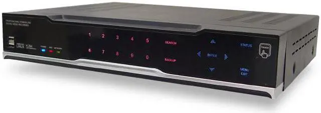 Main image of 16CH H.264 High Performance DVR with 1TB HDD, supports HDMI Output, UPNP, HDD Mirroring, PTZ Control, Digital Zoom, Multi CAM Vier On Movile Devices