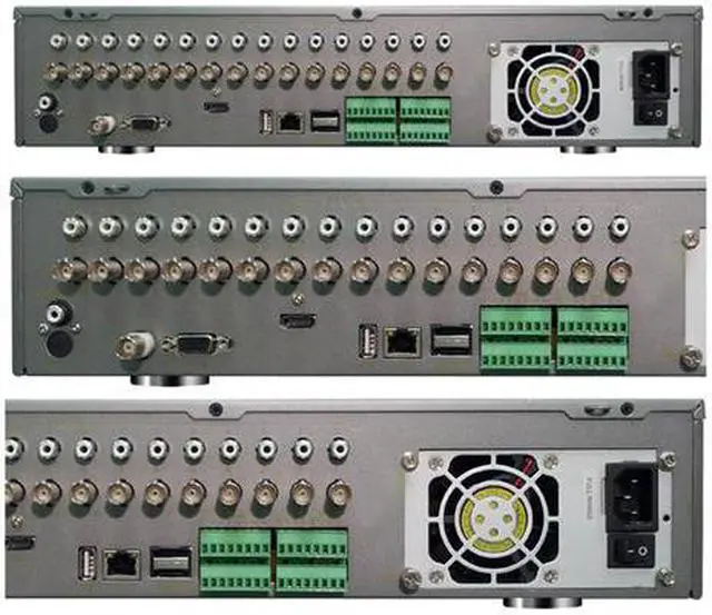 Alt view image 3 of 4 - 16 Channel 1080P H.264 HD-SDI DVR( Bareborn ), 1080P@7fps/CH, Live View on Smart Phones and Playback on iPhones, LT-2716XD-L