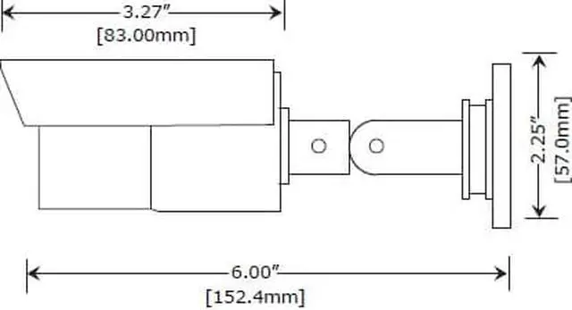 Alt view image 2 of 4 - 600 TV Lines IR Bullet Camera - 1/3” PixelPlus, 3.6mm lens, 24 pcs IR LEDs, Weather-resistant, Vandal-resistant, DC 12V, LT-R8962