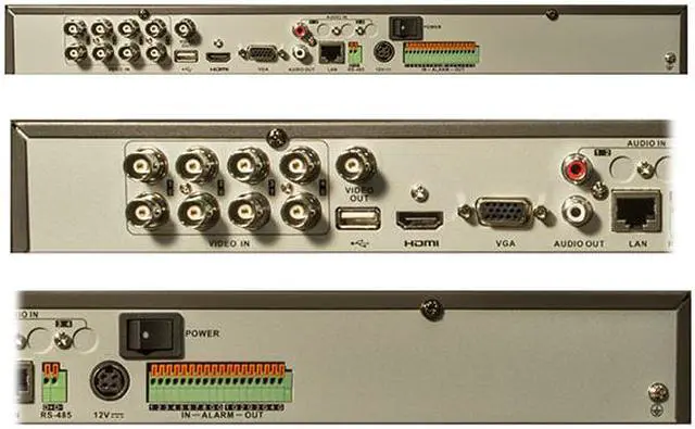 Alt view image 6 of 6 - 8CH 960H Realtime DVR,  HDMI and VGA output at up to 1920×1080P resolution, 8-ch simultaneous playback