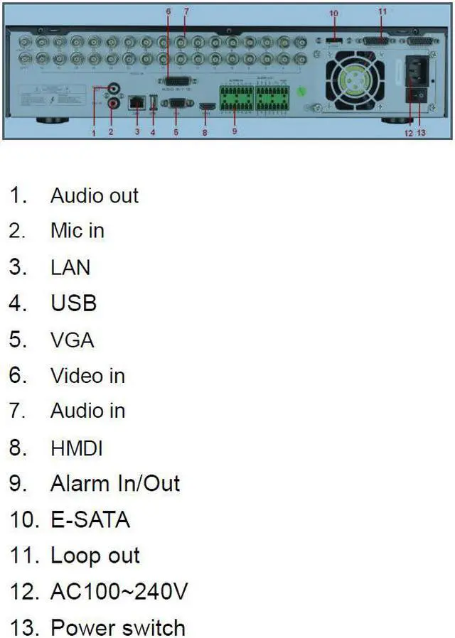 Alt view image 2 of 4 - 24CH DVR System 960H High Resolutions ,Real Time D1 Recoring 720FPS Powerful Smart Phone Surveillance, HDMI 4TB HDD DVDRW , 24 channel DVR System