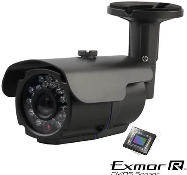 Main image of 1000TVL 720P Bullet IR Sony 1.3 Mega Pixel 3.6mm ATR UTC OSD 3D DNR 24Leds CCTV Camera