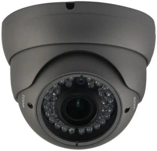Main image of HD-SDI OUTDOOR TURRET DOME IR CAMERA: 2 MEGAPIXEL FULL HD 1080P IMAGE, 2.8-12MM OSD DUAL VIDEO 36 IR ( Grey Color )