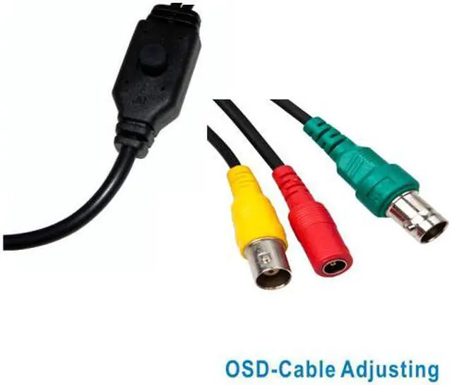 Alt view image 6 of 6 - HD-SDI OUTDOOR TURRET DOME IR CAMERA: 2 MEGAPIXEL FULL HD 1080P IMAGE, 2.8-12MM OSD DUAL VIDEO 36 IR ( Grey Color )