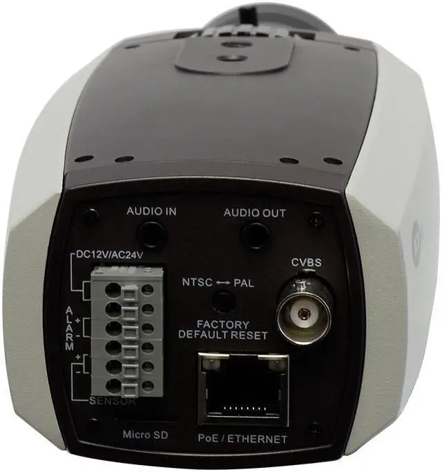 Alt view image 3 of 10 - Member of Onvif
3.27 Megapixel, 1/2.8? SONY Exmor CMOS
C / CS Mount Lens
Manual / DC Iris Lens
True Day & Night with ICR Mechanism
Two-way Audio / PoE
 DC 12V / AC 24V Dual Power