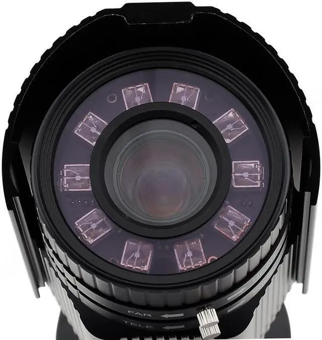 Alt view image 4 of 12 - 1/3 ” 960H SONY EXview HAD CCD ll
750TVL Horizontal Resolution
f = 5.0 ~ 50.0 mm Lens
True Day & Night with ICR Mechanism (10 High Power LEDs)
Min. Illumination of 0 Lux (IR LED On)
Day & Night F