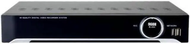 Alt view image 2 of 6 - Eyemax Prestige 960H 8ch DVR system, real-time recording, HDMI, Mac Support (2TB)