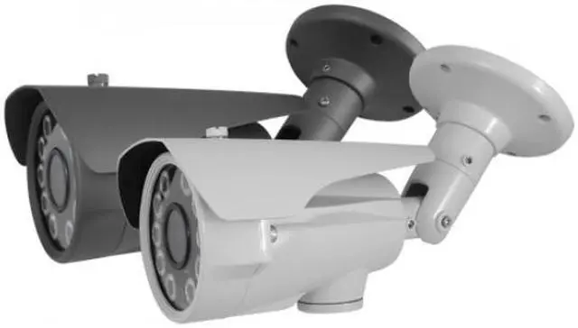 Main image of Long Range 1000TVL Bullet IR Sony 1.3 Mega Pixel 2.8-12mm IR Range Upto 300FT White Color