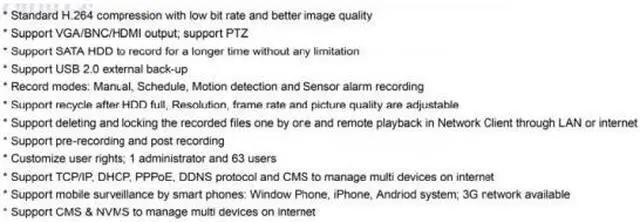 Alt view image 5 of 5 - 4CH 960H High Resolution DVR System BL-6004SC Real time 960H Recording Barebone