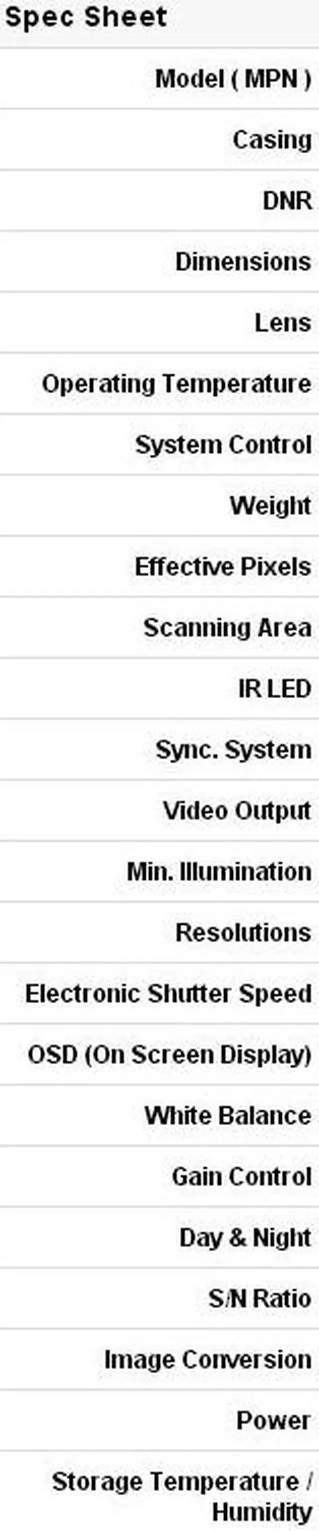 Alt view image 6 of 7 - HD-TVI CCTV Outdoor Bullet IR Camera, HD 1080P Image 30 Leds 3.6mm