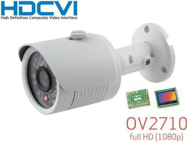 Main image of BlueCCTV HD-CVI CCTV Bullet Type IR Night Vision Camera, HD 1080P 2.1 Mega Pixel HD Image 30 Leds Range Upto 80FT 3.6mm