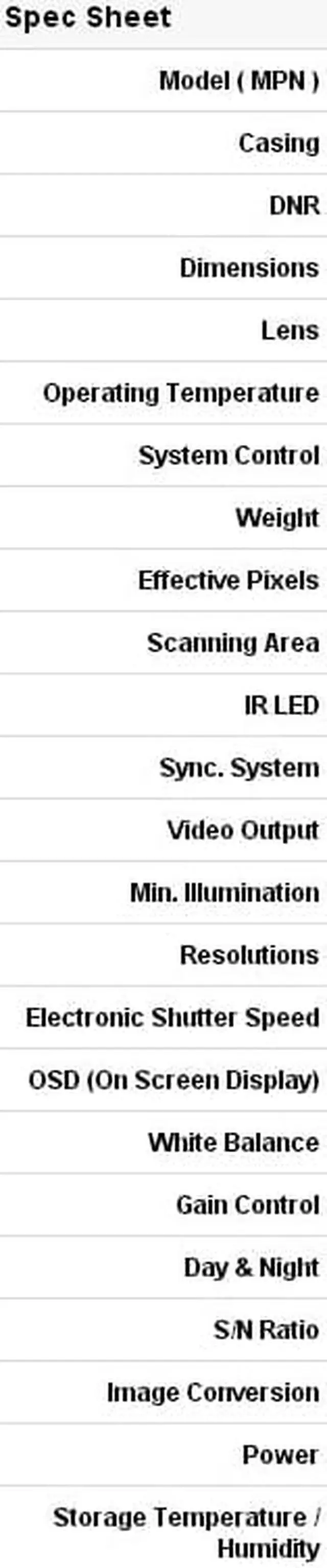Alt view image 7 of 7 - BlueCCTV HD-CVI CCTV Bullet Type IR Night Vision Camera, HD 1080P 2.1 Mega Pixel HD Image 30 Leds Range Upto 80FT 3.6mm