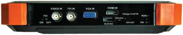 Alt view image 4 of 7 - BlueCCTV HD-TVI CCTV Test Monitor 7" LCD Supports HD TVI, CVBS , HDMI , VGA , 12V Power Outputs