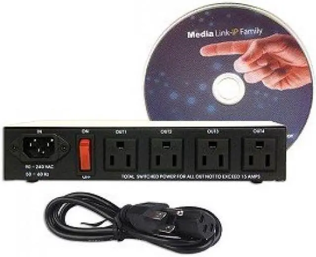 Alt view image 2 of 4 - New Generation IP POWER 9858T Wireless and Wire Network AC Power Controller, Supports Smart Devices with Ping