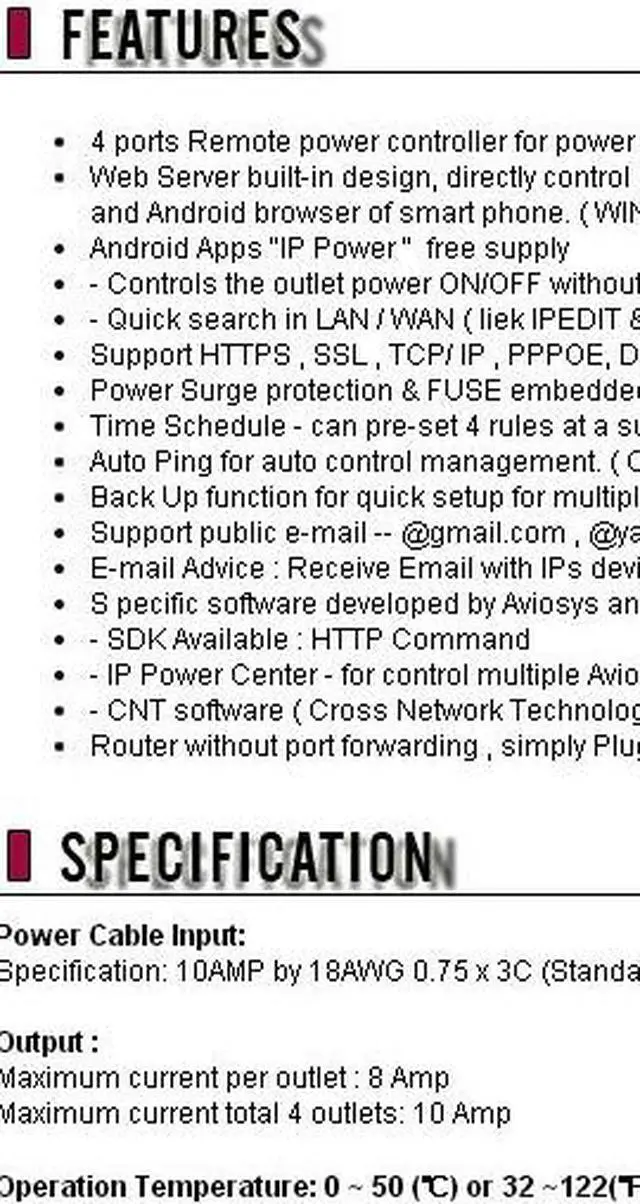 Alt view image 4 of 4 - New Generation IP POWER 9858T Wireless and Wire Network AC Power Controller, Supports Smart Devices with Ping