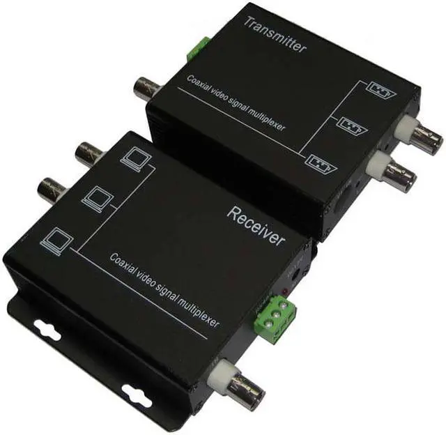 Main image of Video Compressor Multiplexer 2 Cameras with Data by 1 Cable
Add Extra Camera or PTZ without Running new Cable